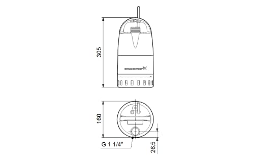 Grundfos Unilift CC Tauchpumpe Schmutzwasserpumpe unilift-cc5 m1 1 x 230 V