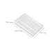 Zerodeko 5pcs Vintage Audio Cassette Box Cassette Tape Storage Holder Tape Case Plastic