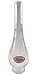 fd-bolletta arredamento e illuminazione - Pantalla de cristal, recambio para lámparas de aceite y petróleo, tubos para lámparas de vidrio T5 - la altura del vidrio puede variar ligeramente de la de la descripción -Dimensiones máximas: altura de un mínimo de 22,8 cm a un máximo de 24 cm, diámetro exterior de la boquilla de 5 cm.