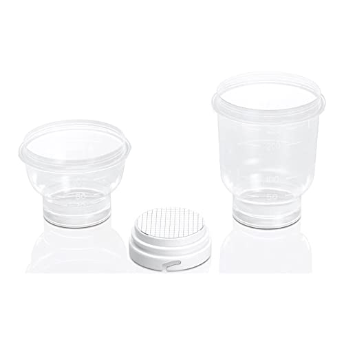 Image of Sartorius 16D01-25-07-BK Microsart Filter, 250 Bag Version, Sterile, Cellulose Nitrate, White /Black, 0.2 um, 250 mL Capacity (Pack of 48)