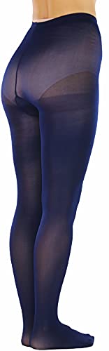 Image of ToBeInStyle Women's Nylon Solid Opaque Pantyhose Tights
