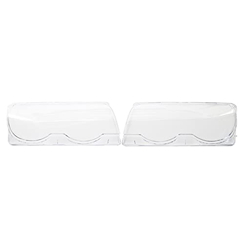 Couvercle de phare gauche et droit premium en polycarbonate pour Série 7 E38