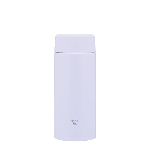 Image of Zojirushi Su-AA36-VM Mahobin Stainless Steel Mug Water Bottle, 12.2 fl oz (360 ml), Screw Type, Dishwasher Safe, Seamless Tub, Only 2 Cleaning Points, Icy Purple
