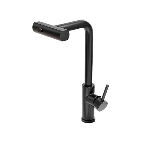 Mitigeur évier cuisine gris avec douchette extractible et jet cascade