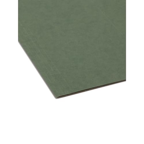 Smead Hanging Folder Without Tab, Green, Legal, 25 Per Box (64110) image 5