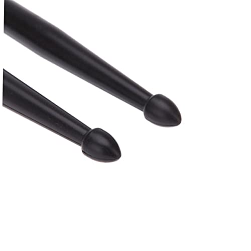 Baquetas de Nylon Ligero para Batería Color Negro miniatura 2