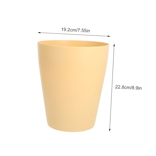 IMIKEYA set 3 canecas de basura de plástico compactas miniatura 2