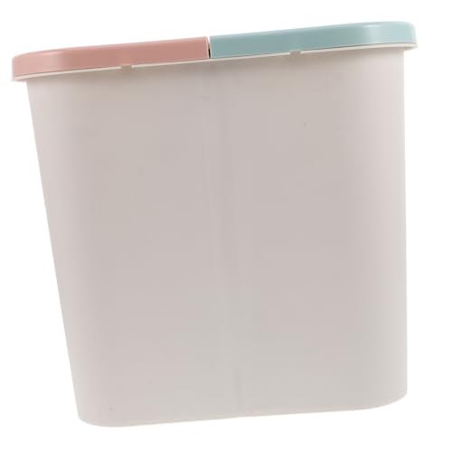 Caneca de basura delgada con compartimentos para baño y cocina