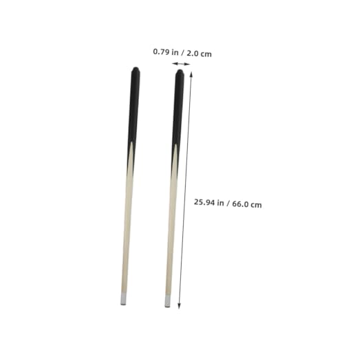 2 Palos Cortos de Billar Compactos para Principiantes miniatura 5