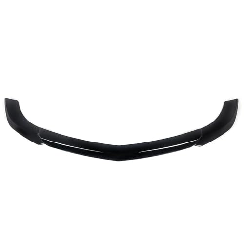 Lèvre pare-chocs avant Mercedes W204 AMG Sport contre les rayures spoiler noir brillant