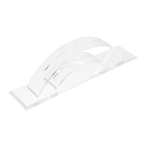 AUTSUPPL 収納ラック まつげエクステンション 収納ケース シェルフサポート フォーセップ オーガナイザー 収納台 アクリル Transparent