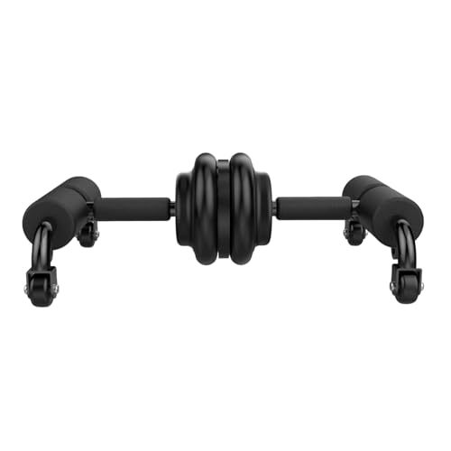 Entrenamiento abdominal en casa con equipo multifuncional y cuerdas de tracción
