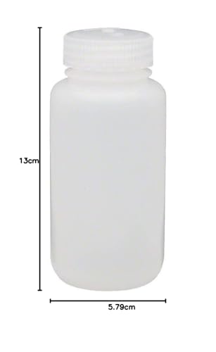 8 oz : Nalgene HDPE Wide Mouth Round Container