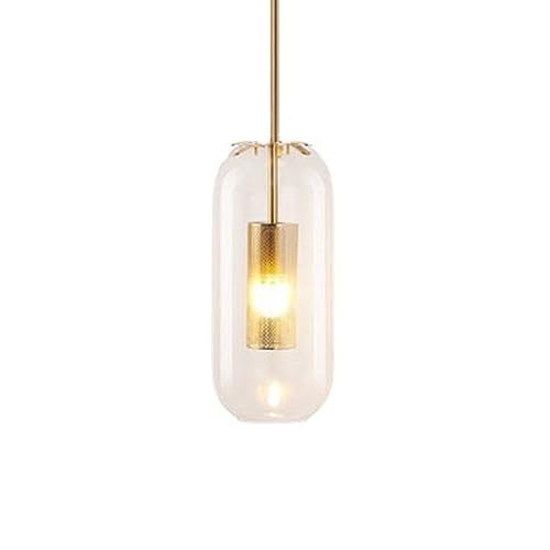 Lanterne suspension en or et verre de haute qualité design chic