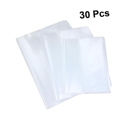Ciieeo 30 Pçs Slipcase Manga Plástica Para Exercícios Transparente Manga Plástica Para Exercícios Tr