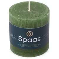 Spaas Vela pilar rústica 70/70 mm 25 h, verde oscuro