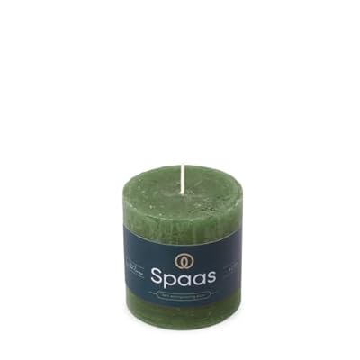 Spaas Vela pilar rústica 70/70 mm 25 h, verde oscuro | Ya disponible en tu tienda friki favorita! En mundofriki.es!
