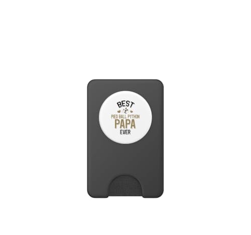 Tarjetero magnético Serpiente Piebald Python Papa Ever Cute PopSockets PopWallet 2