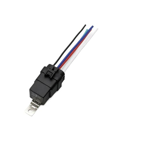 Relé automotriz 12V para camperización y luces auxiliares de coche