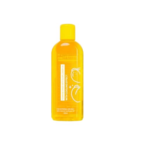 Gel de ducha para mujer, mantiene el limpio, refrescante, regulador de aceite, hidratante, duradero, fragante y antipruriginoso (150 ml) Ganador de la prueba eléctrica para mujer (naranja, talla