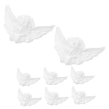 Fournitures de fête pour bébé : de petite taille, il ne prendra pas beaucoup de place, il peut vous procurer un merveilleux plaisir visuel lorsque vous le placez sur le bureau, accessoires de statue d'ange bébé