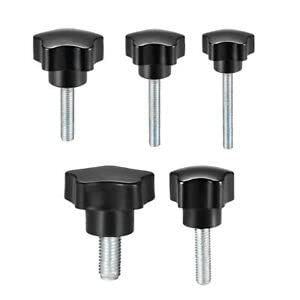 Breeze Shears Male Thread Star Head Screw Knobs, Black Top, for Doors and Machine Tools Pack of 10 pcs(M10 x 50) (B09SF1WYXL) Amazon Price History, Amazon Price Tracker
