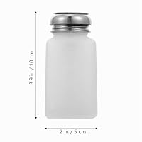 ULTECHNOVO Antistatischer Alkoholspender 2 Stück 2Cl Dosierflasche Mit Edelstahlabdeckung Für Laborflüssigkeiten Isopropylalkohol Kosmetik 1.97X1.97X3.94In – Ansicht 3