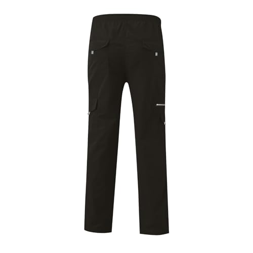Cargo Pants Men Big and Tall Summer Hiking with Pockets Work Elastic Casual Trousers2