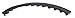 Browning 160XL037 Stock XL 1/5" Pitch Gearbelt Belts, 0.375" Wide with Number of Teeth: 80