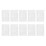 Inserti in formato A6 – 10 pezzi con maniche di ricarica trasparenti, buste ricaricabili, organizer multiuso per notebook – pagine di memoria con adesivi, foto contanti