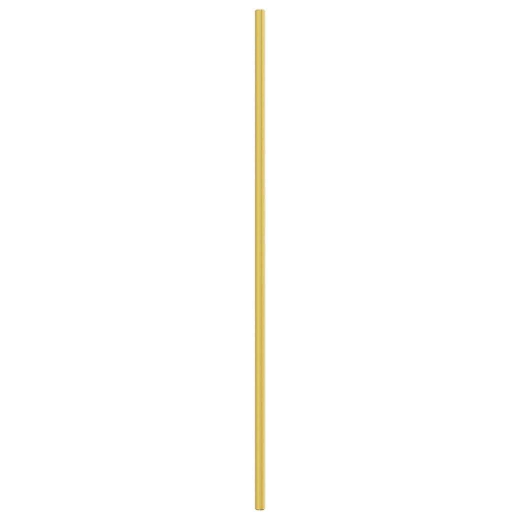 Möbelgriffe 10 Stück Golden 480 mm Edelstahl Schubladengriffe Türknäufe Möbelbeschläge für Schrank, Kommode, Küche, Bad, Schlafzimmer, Wohnzimmer, DIY, Renovierung, Upcycling