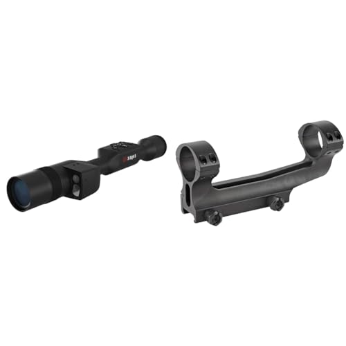 ATN X-Sight 5 LRF 5-25x Day/Night Scope Bundle with Quick Detach Mount for 30mm Tube