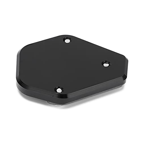 Seitenständer-Verlängerungspolster, Seitenständer-Verlängerungspolster-Stützplatte Langlebige CNC-Aluminiumlegierung-Seitenständer-Ersatzpolster für V85TT 2018-2019