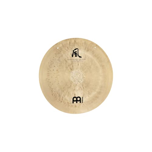 20' Wind Gong with Beater, Traditional — For Sound Healing Therapy, Meditation and Yoga — Bronze...