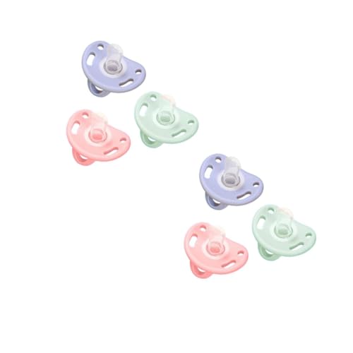 Milisten 2 series Chupete Para Bebé Chupete Para Recién Nacidos Accesorios De Gel De Sílice 3 piezas*2