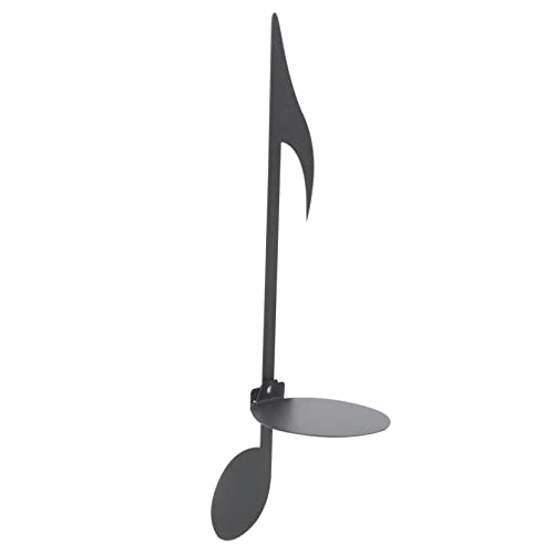 GOOHOCHY Wall Mounted Candle Holder Creative Music for Home Decor Metal Wall Sconce Candle Holder for Living Room Bathroom and Dining Spaces