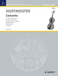 Concerto Si bémol majeur: pour Alto et Orchestre. viola and orchestra. Réduction pour piano avec partie soliste.