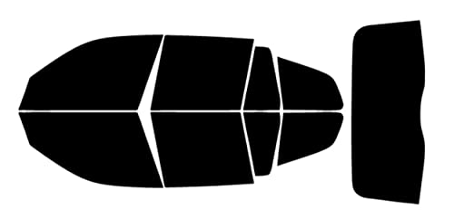 True Line Automotive Precut Window Tint Kit Compatible with BMW X3 4 Door SUV 2004-2010 35% Fronts 20% Backs