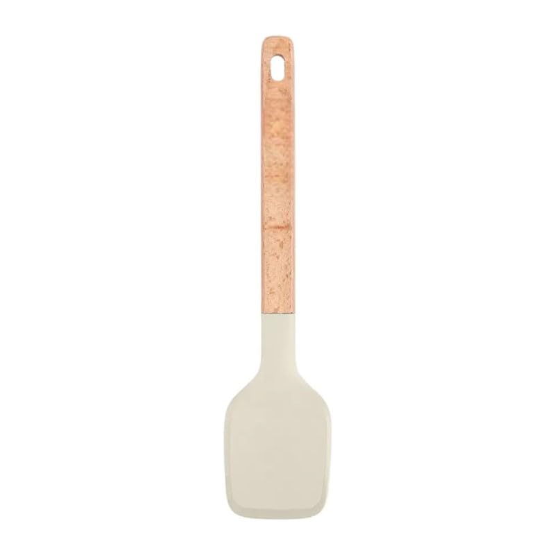 Beech Wood Solid Turner – Natural Wooden Cooking Spatula – Durable Kitchen Utensil for Flipping, Turning, Serving & Everyday Cooking — image 1