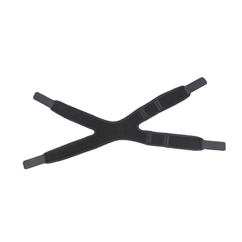 ERINGOGO Adjustable Sports with Bidirectional Support Absorption Fitness Patella Band for Running Basketball and Volleyball Black Protective Knee Pads