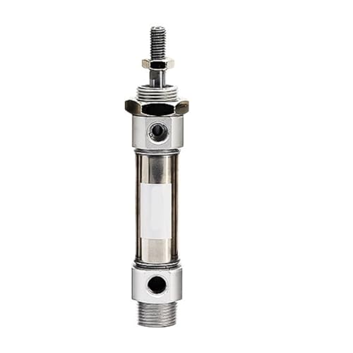 Cilindro de doble acción resistente CDM2B20 con vástago de acero inoxidable y carrera 25mm 2