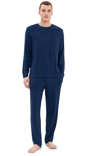 Eberjey Men's Henry Long Sleeve Pants PJ Set