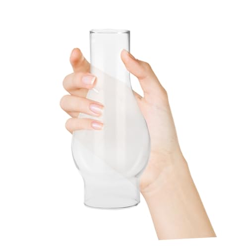 jojofuny Vintage Clear Kerosene Lamp Chimney Shade Replacement for Traditional Oil Lamps Easy to Install for Living Rooms Bedrooms and More