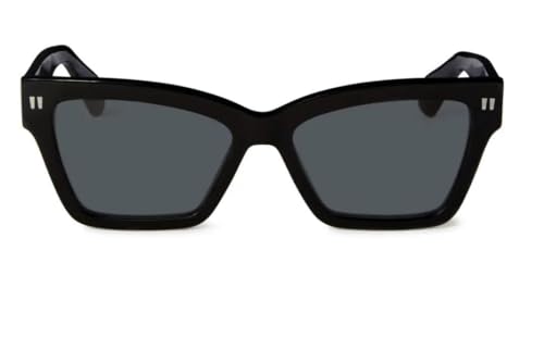 scritta off white asta OFF-WHITE CINCINNATI SUNGLASSES BLACK DARK GREY