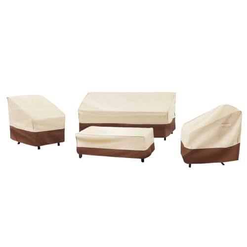 Loriano Waterproof Patio Furniture Cover Set