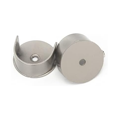 WANGCL Soporte para Barra de Cortina de Montaje en Pared de 28 mm (2 Piezas) Cover