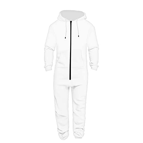 Chaqlin Adult Onesies, One-Piece Pajama Jumpsuits For Men And Women, Unisex With Skull Fire Print For Halloween Costume Size 3Xl #TOP2