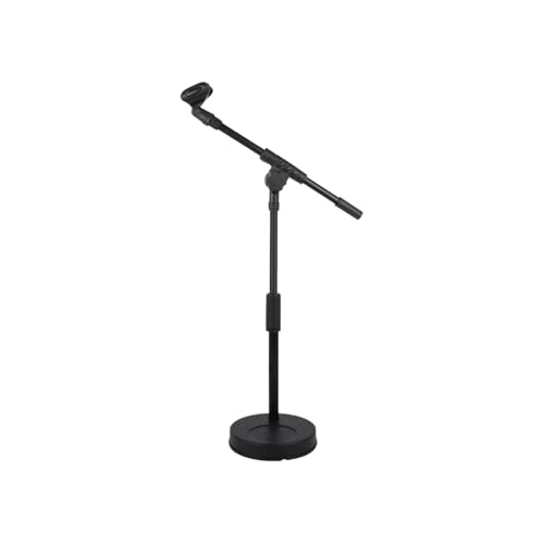 Soporte de micrófono de escritorio ajustable ideal para videollamadas y podcast