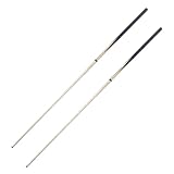 GATHINESS Taco de Billar de Madera 48 Pulgadas 2 Piezas Diseño Negro y Cuatro Flores Palo de Billar Largo Desmontable para Adultos Señal Larga en Casa