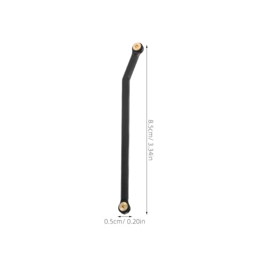 Barre de direction en métal accessoire de voiture télécommandée pièce chenille RC